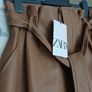 Zara faux leather shorts brand new with tags Postage included Image 5