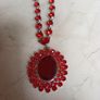 Costume  Necklace & Matching  Earrings.  Length  - 10.5".   SALE - HALF PRICE  Not Available Anymore. Image 2