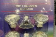 12volt ,  20w dichromatic halogen bulb pack of 6