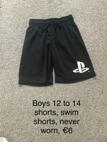 Boys shorts , 12 to 14 , never worn