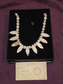 Irish made Mother of Pearl Necklace