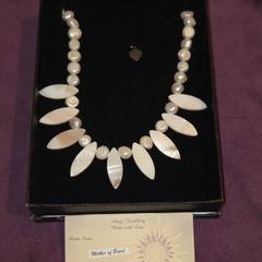 Irish made Mother of Pearl Necklace
