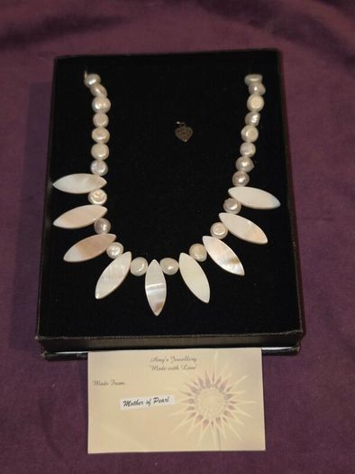 Irish made Mother of Pearl Necklace