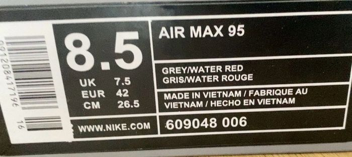 Nike Air Max 95s 7.5uk