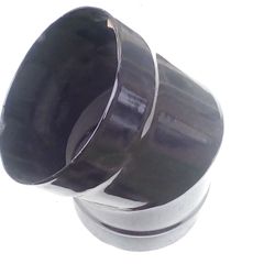 45 Degree Bend Stove Flue Mi-Flue Gloss 6'' 150mm BRAND NEW