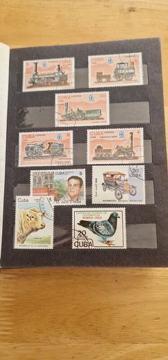 80's Cuba Post Stamps