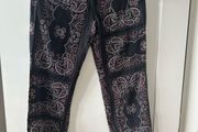 Sandro 100% silk palazzo trousers