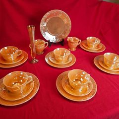 Fire King Oven Ware Glass Set  USA, 1950 1970s