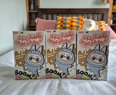 Genuine Macaron Labubu The Monsters Popmart