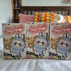 Genuine Macaron Labubu The Monsters Popmart