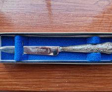 Harrison Brothers Sterling Silver handle grapefruit knife
