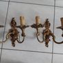 French vintage set of wall lights Image 6