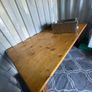 solid wood table Image 2