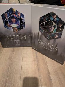 Victim Board Game Kickstarter Bundle Cursed Forest Asylum Expansion New