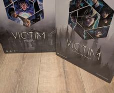 Victim Board Game Kickstarter Bundle Cursed Forest Asylum Expansion New