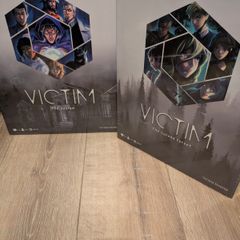 Victim Board Game Kickstarter Bundle Cursed Forest Asylum Expansion New