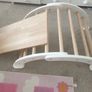 Littletown wooden climbing arch and slide Image 3