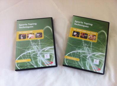 Sports taping techniques DVDs