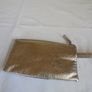 Soft Gold Evening Purse with Strap for Sale Image 3