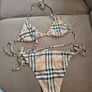 Burberry Bikini Swimsuit Two Piece Size Medium Image 3