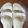 UK 13 white Birkenstocks Image 5