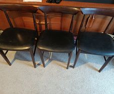 Set of 3 vintage chairs