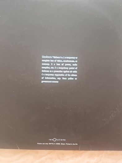 Todd Terry 12" - Blackout