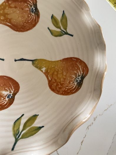 Eden pottery handmade serving dish bowl