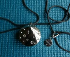 Swarovski Lip Gloss Pendant Necklace