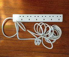 6-Socket Extension Lead 5m Long