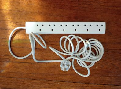 6-Socket Extension Lead 5m Long
