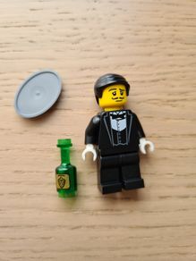 lego waiter collectible series 9