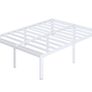 Super King Bed Frame 46 cm High with Rounded Corners, Heavy Duty Metal Bed Frames 6ft Image 2