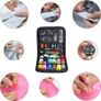 DIY Sewing Supplies with Sewing Accessories, Portable Mini Sewing Kit for Beginner, Traveller and Emergency Clothing Fixes, with Premium Black Carrying Case Image 4