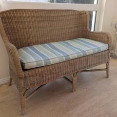 Wicker Bench