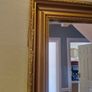 large glass gold mirror Image 2