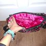 Butterfly printinting satchel messenger bag Image 7