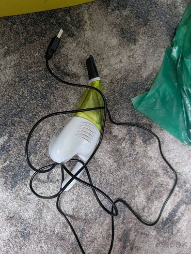 USB handheld vacuum cleaner small desktop