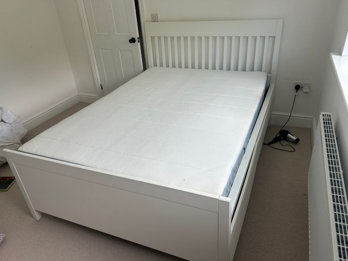 IKEA Idanas double bed frame