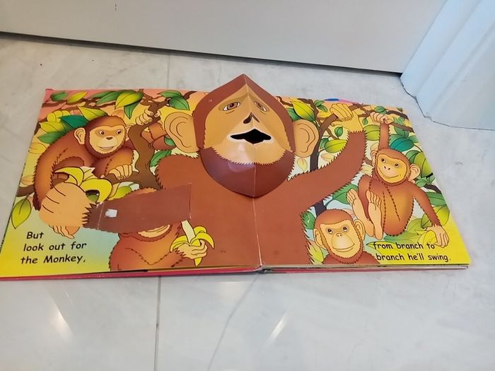 Pop Up Jungle book