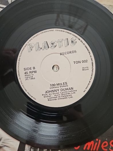 Johnny Duhan 7" (Irish) - Turn To Crime