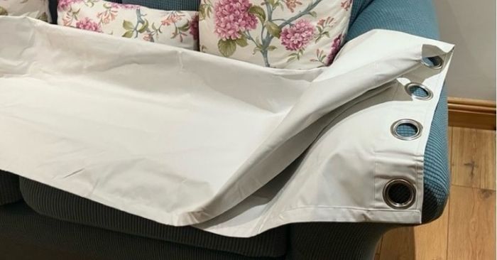 100% Blackout Curtain Lining, two pairs