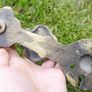 Victorian Heavy Door Brace Set - Letter Plate set  Brass Lion Face  Centre Knob Brass Door Knocker and Letter plate Image 10