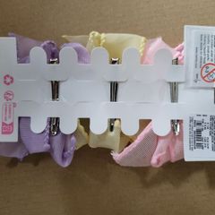 Pastel colors 3 piece set hair bow/clips