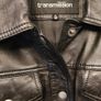 Black genuine leather jacket Image 2