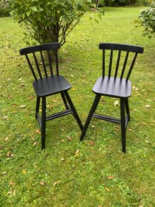 Two IKEA Agam Kids' Chairs