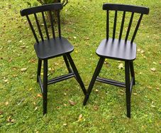 Two IKEA Agam Kids' Chairs