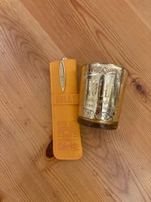 Gifts 'Holly' - pen and candleholder