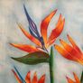 Bird of Paradise Painting Image 4