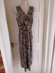 Women's Jumpsuit Leopard NWOT SIZE 14